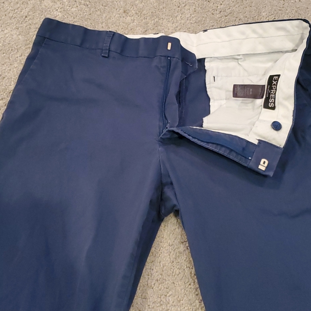 Express blue producer pants